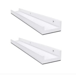 Prateleira Calha Suspensa com 60cm - Porta Temperos, Esmaltes, Quadros e Etc... - 3
