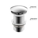 Ver imagem 4 de Gabinete de Vidro 40cm para Banheiro Cuba Quadrada Marrom - Dahora