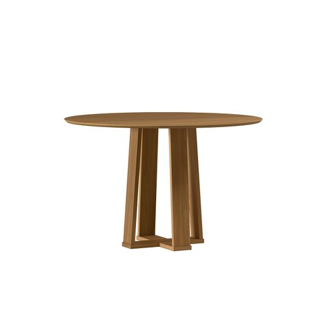 Mesa de Jantar Isabela 120x120m com Tampo Mdf Ype - New Ceval