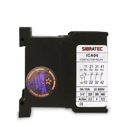 Contator Auxiliar 6a | Bobina 24vca | Ica04 | 4nf - 2