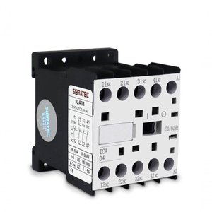 Contator Auxiliar 6a | Bobina 24vca | Ica04 | 4nf