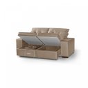 Ver imagem 4 de Sofá Retrátil E Reclinável 3 Lugares 200Cm Com Baú Malaquita