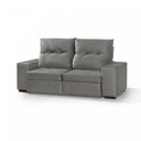 Ver imagem 5 de Sofá Retrátil E Reclinável 3 Lugares 200Cm Com Baú Malaquita