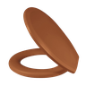 Tampa de Assento Vaso Sanitário Comfort Envolvente Metasul Caramelo - 1