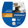 Tampa de Assento Vaso Sanitário Comfort Envolvente Metasul Caramelo - 3