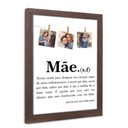 Ver imagem 4 de Quadro Personalizado com Foto Mãe em Moldura Caixa TACOLADO PAPEL DE PAREDE 20 x 30cm Moldura Caixa 
