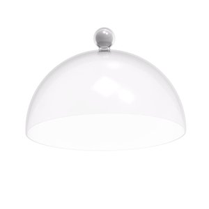 Cúpula Crippa Bubble 25 Cm de Diâmetro Branca