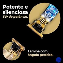 Máquina Dragão Acabamento Cortar Cabelo Barba Pelos Barbear - 2