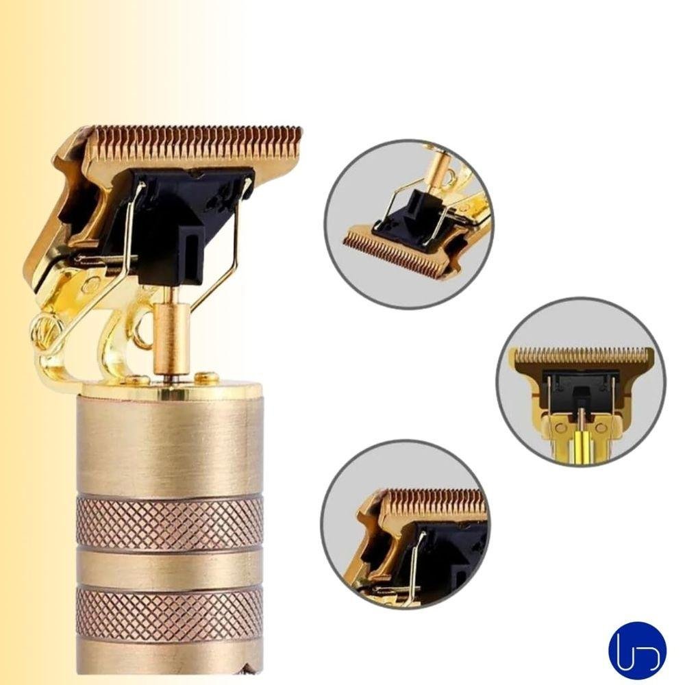Máquina Dragão Acabamento Cortar Cabelo Barba Pelos Barbear - 9