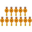 Ver imagem 1 de Sinalizador Solar Kit 12 Uni Viario Cone Sinalizaçao Obra Estrada Rodovia Rua Estrada Segurança Ilum