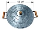 Ver imagem 6 de Disco de 17 Polegadas 43cm com Alças e Tampa Tr2408
