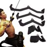 Puxador Anatomico Emborrachado 5 Uni Academia Musculaçao Costas Braço Musculo Remada Treino Biceps T - 2