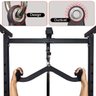 Puxador Anatomico Emborrachado 5 Uni Academia Musculaçao Costas Braço Musculo Remada Treino Biceps T - 11