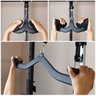 Puxador Anatomico Emborrachado 5 Uni Academia Musculaçao Costas Braço Musculo Remada Treino Biceps T - 6