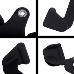 Puxador Anatomico Emborrachado 5 Uni Academia Musculaçao Costas Braço Musculo Remada Treino Biceps T - 13