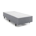 Ver imagem 1 de Base Box Solteiro 88x188x28cm 2404 Meditare Cinza Herval