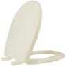 Assento Sanitario Oval Resinado Evolution Biscuit Utfev57c Tupan - 2