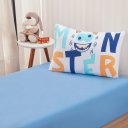 Ver imagem 1 de Jogo de Cama Kids Solteiro Infantil Malha 88x188x25cm Monster