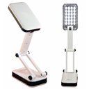 Ver imagem 2 de Luminária Portátil Abajur Mesa 24 Led Dobrável Recarregável Z