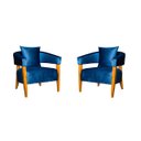 Ver imagem 1 de KIT 2 POLTRONA DECORATIVA VALENTINA LUXO DORA BELA - 129