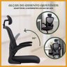 Cadeira de Escritório Ergonômica Giratória B100 com Estofado mesh luvinco com Ajuste Lombar - 6