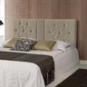 Painel Cama Dobrável Box Mustang Completo 140/160/195cm X 60cm Suede Bege - 2