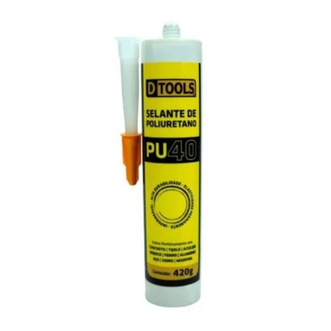 Selante de Poliuretanto Pu 40 Branco 400g Dtools