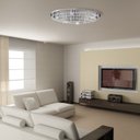 Ver imagem 2 de Plafon Bivolt Oval 66x40cm Italia Bronzearte