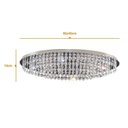 Ver imagem 4 de Plafon Bivolt Oval 66x40cm Italia Bronzearte