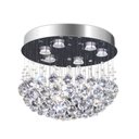 Ver imagem 1 de Plafon Bivolt 43x36cm Napoli Cristal Bronzearte