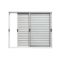 Ver imagem 6 de Veneziana 3 Folhas Móveis Aluminio Branco 1,00x1,50 Linha 18 Modular