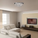 Ver imagem 2 de Luminária Plafon Bivolt Redondo 35cm Itália GPITR03508PFV2 Bronzearte