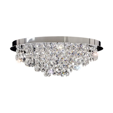 Luminária Plafon Bivolt Redondo 35cm Itália GPITR03508PFV2 Bronzearte