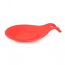 Ver imagem 1 de Descanso de Utensílio de Silicone Vermelho 24 Cm - Mimo Style - Sn19079