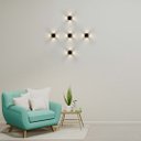 Ver imagem 3 de Arandela Decorativa Criativa Tetra Led 12w 3000k Opus Preto St2486