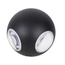 Ver imagem 4 de Arandela Decorativa Criativa Tetra Led 12w 3000k Opus Preto St2486