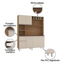 Ver imagem 2 de Kit para Cozinha Alice Carvalho Off White - Poliman