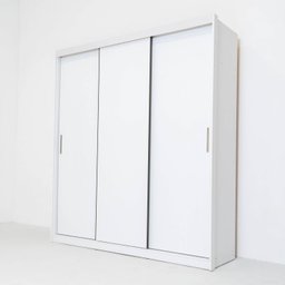 Guarda-Roupa Casal 3 Portas de Correr Muriqui Maxx CabeCasa MadeiraOriginals - 8