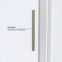 Guarda-Roupa Casal 3 Portas de Correr Muriqui Maxx CabeCasa MadeiraOriginals - 17