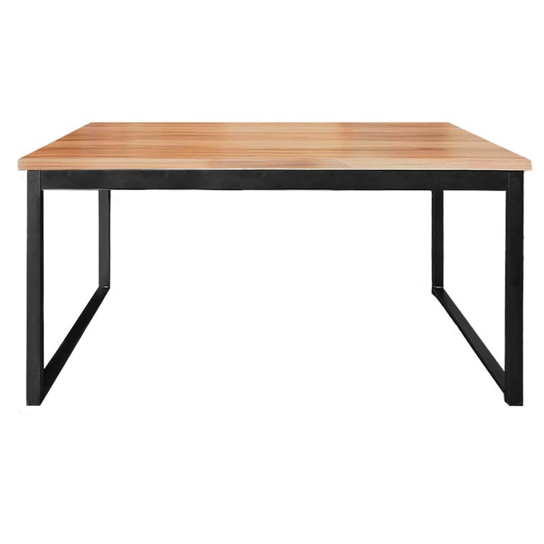 Mesa Escrivaninha para Home Office Metal Industrial 1,20m Nogal/preto Realm Realme Mesa para Escritó