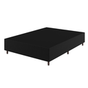 Ver imagem 1 de Base Box Casal Class (38x138x188cm) Preto - Casa Giulia