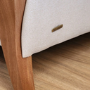 Ver imagem 4 de Conjunto Adhara Sofá 2 Lugares e 2 Poltronas em Linho Bege - Larbelle