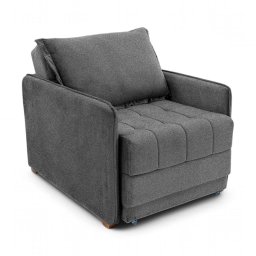 Poltrona Cama Reclinável Retrátil Viena Boucle Grafite - Loja Sheep - 7