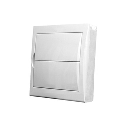 Quadros Vdi Modelo Sobrepor Cor Branco Tamanho 25x25cm Durín - 1