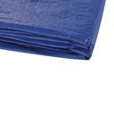 Ver imagem 4 de Lona de Polietileno 10x8m 100 Micras Proteção UV Azul Kala