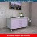 Ver imagem 5 de Mapoteca 5 Gavetas Pandin 120cm (larg) Inmetro Tampo Mdp Cinza