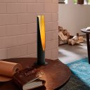 Ver imagem 5 de 97583 Poste Barbotto Preto/dourado Gu10