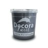 Cimento Queimado com Efeito Perolizado Decora Fácil 1kg - Prata Fina - 1
