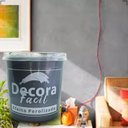 Ver mais imagens de Cimento Queimado com Efeito Perolizado Decora Fácil 1kg - Prata Fina