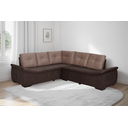 Ver imagem 1 de Sofá de Canto 4 Lugares Suede New Alphaville Marrom Castor | Café